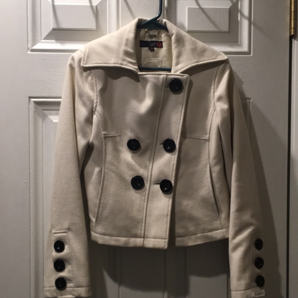 Long sleeve crop jacket by guess